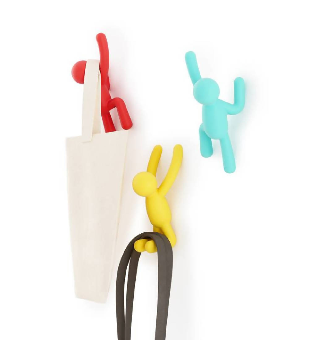 set-3-perchas-muro-buddy-multicolor-umbra