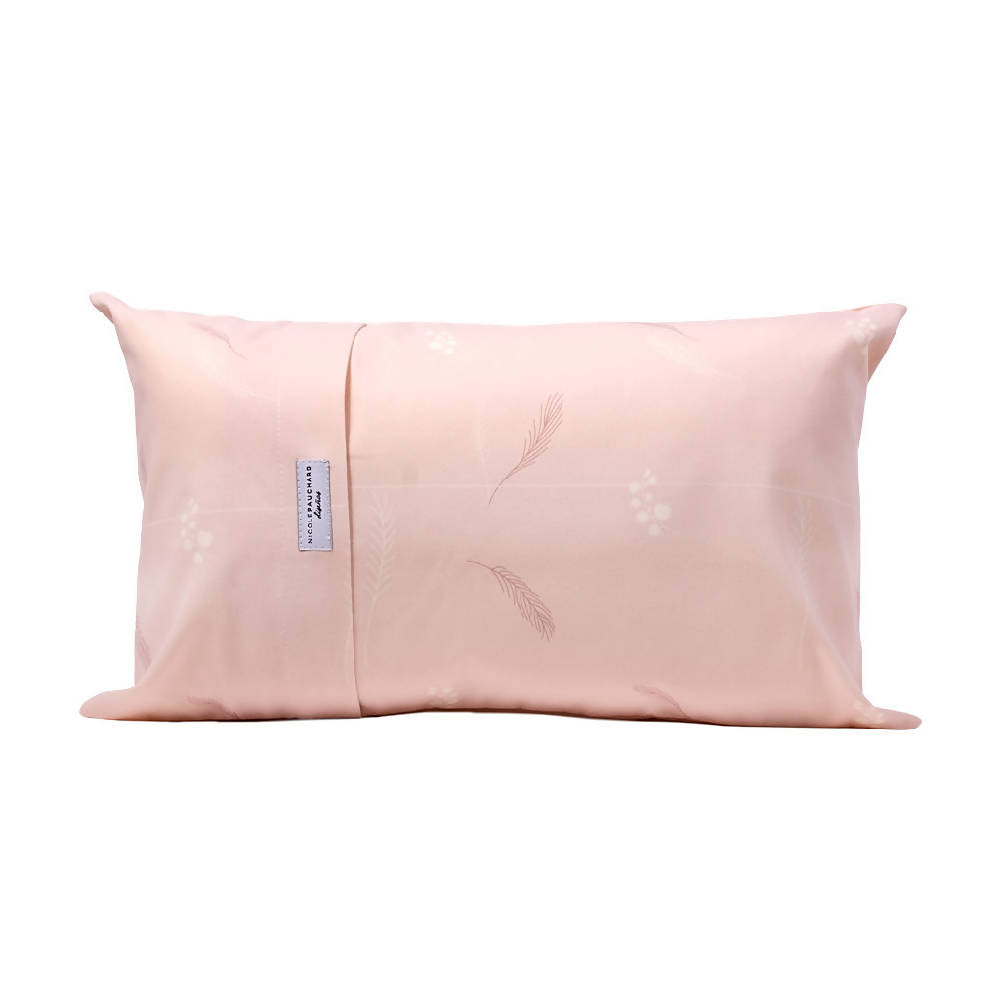 Cojín rectangular Fiorenza palo rosa Nicole Pauchard Diseños