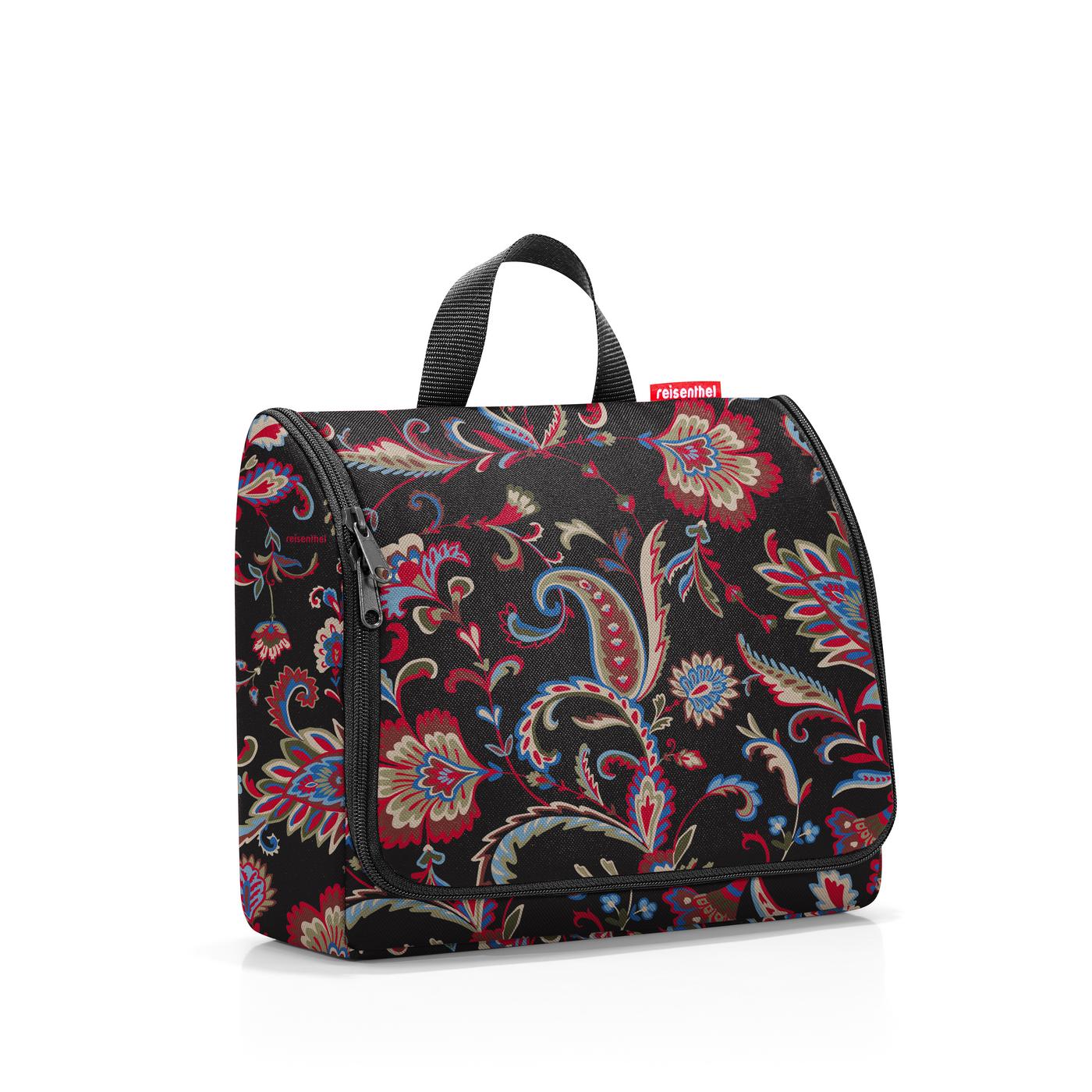 neceser-para-colgar-toiletbag-xl-paisley-black-reisenthel