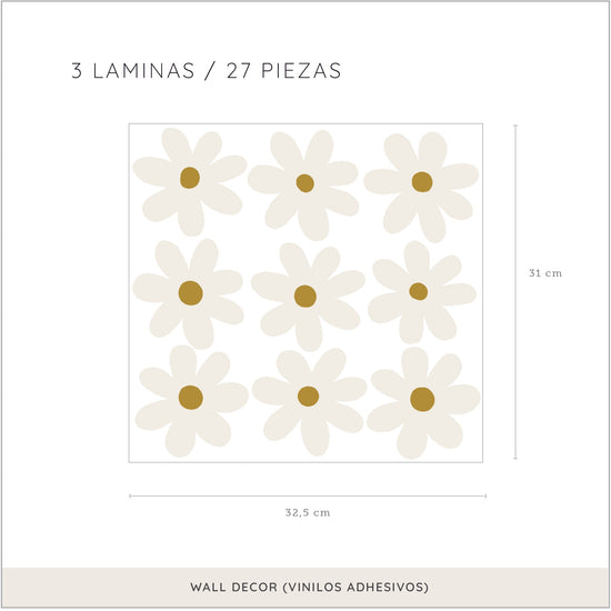 Daisy Wall Decor Inkakids