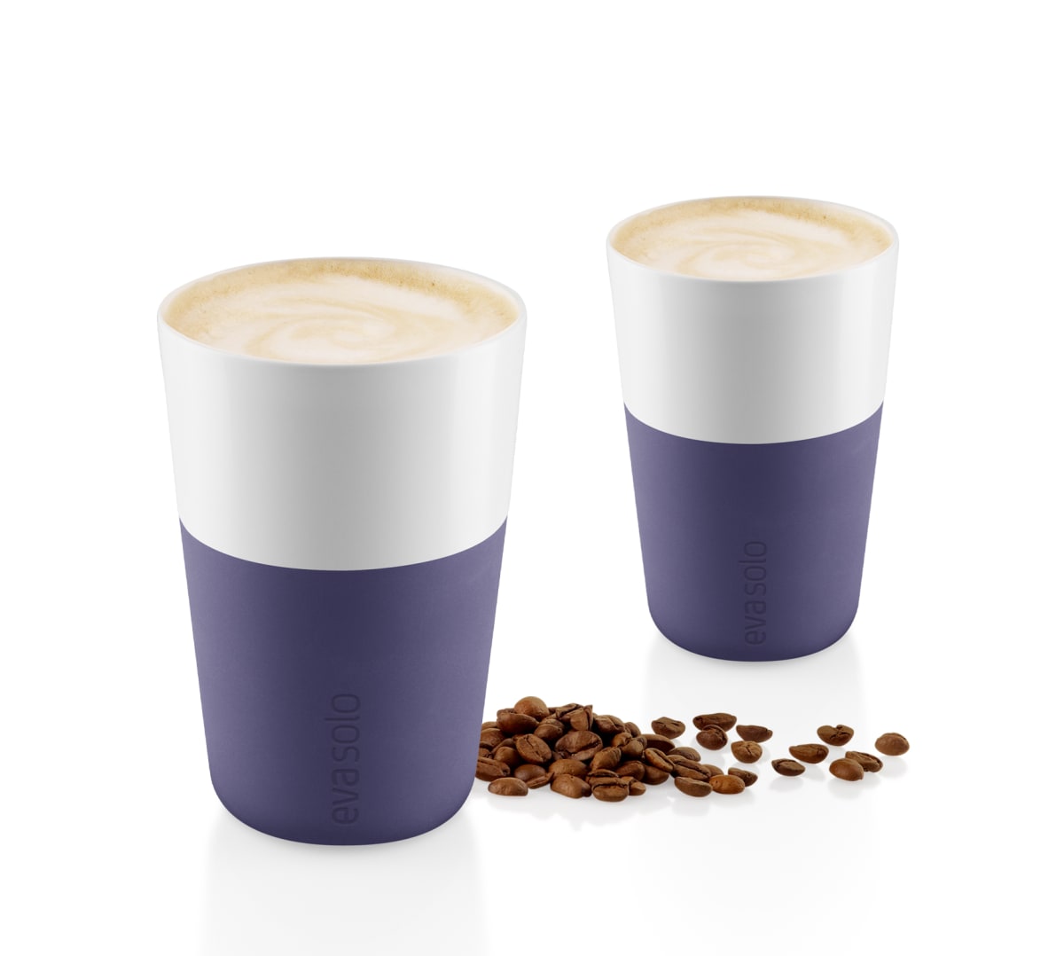 Tazas Latte Violeta Eva Solo
