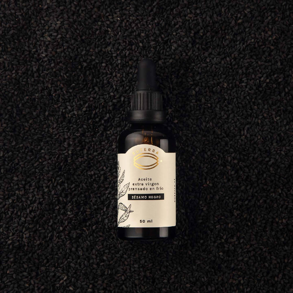 Aceite de Sésamo Negro Piel y Cabello Suterra