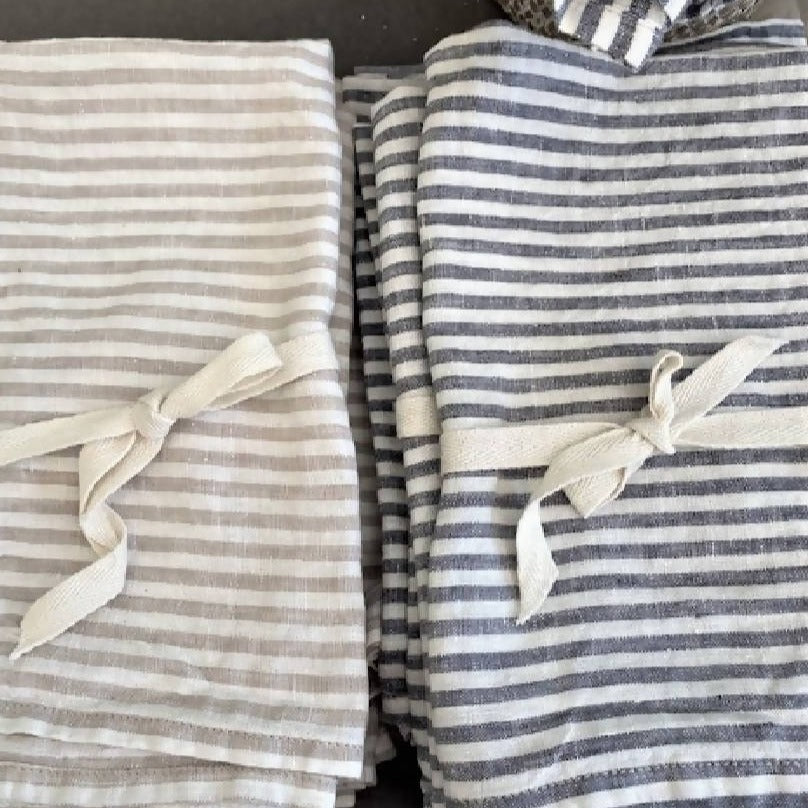 Paño de Mesa Striped Toile Marine Code Company