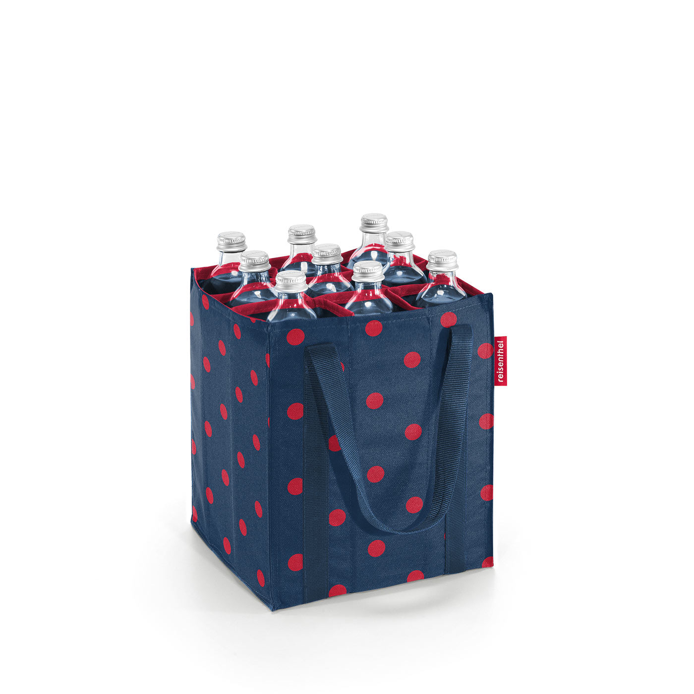 bolsa-porta-botellas-mixed-dots-red-reisenthel