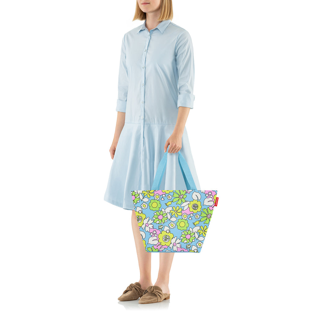 bolso-de-compras-shopper-m-florist-lagoon-reisenthel