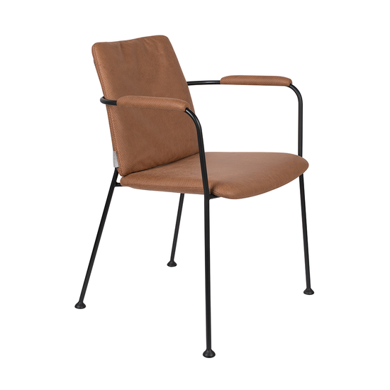Zuiver Kenza Silla Fab CafÃ© Ecocuero Vintage Retro Elegante Chile Living Comedor Home Office Oficina