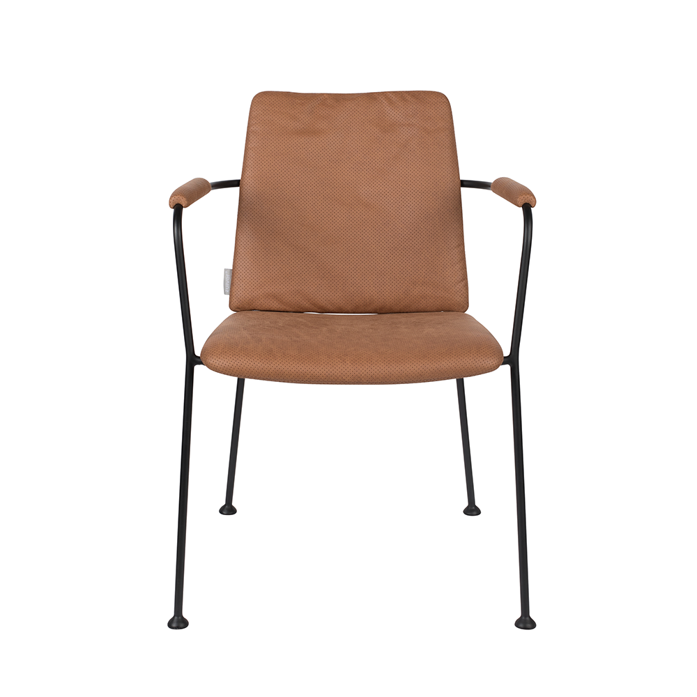 Zuiver Kenza Silla Fab CafÃ© Ecocuero Vintage Retro Elegante Chile Living Comedor Home Office Oficina