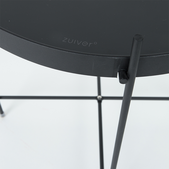 Mesa de centro Cupid XXL Negro Zuiver