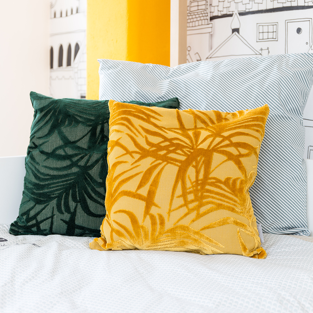 CojÃ­n Zuiver Miami Palm Tree Kenza Chile DecoraciÃ³n Living Dormitorio HabitaciÃ³n