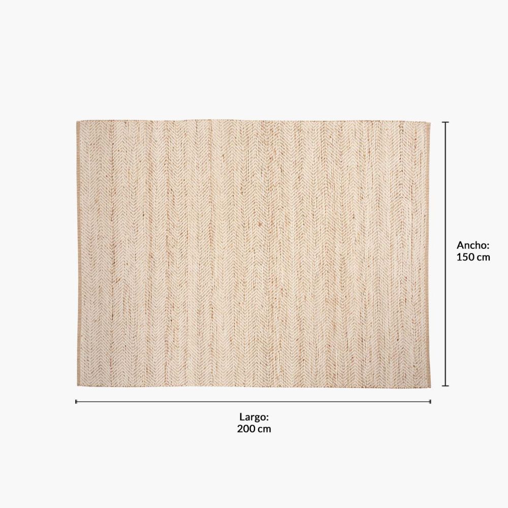 Alfombra Chebbi 150x200 Crudo Form Design