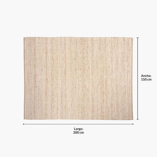 Alfombra Chebbi 150x200 Crudo Form Design