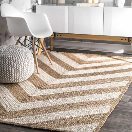 Alfombra Yute Tho 180 x 120 cm Living Blue