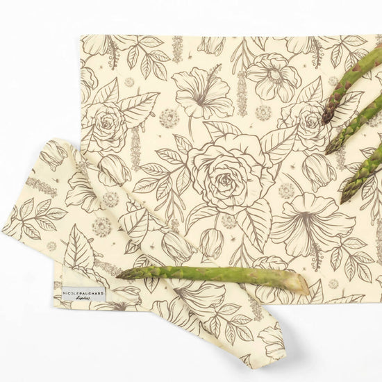 Set 4 Individuales Anita Gris Nicole Pauchard Diseños