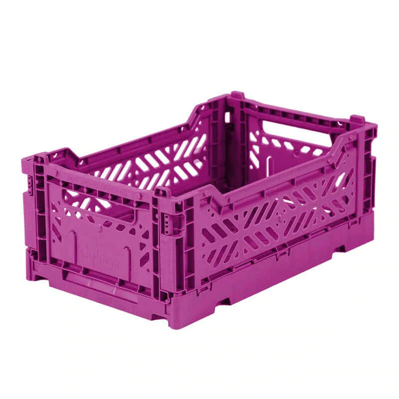 Caja Organizadora Plegable Mini Purple Ay Kasa