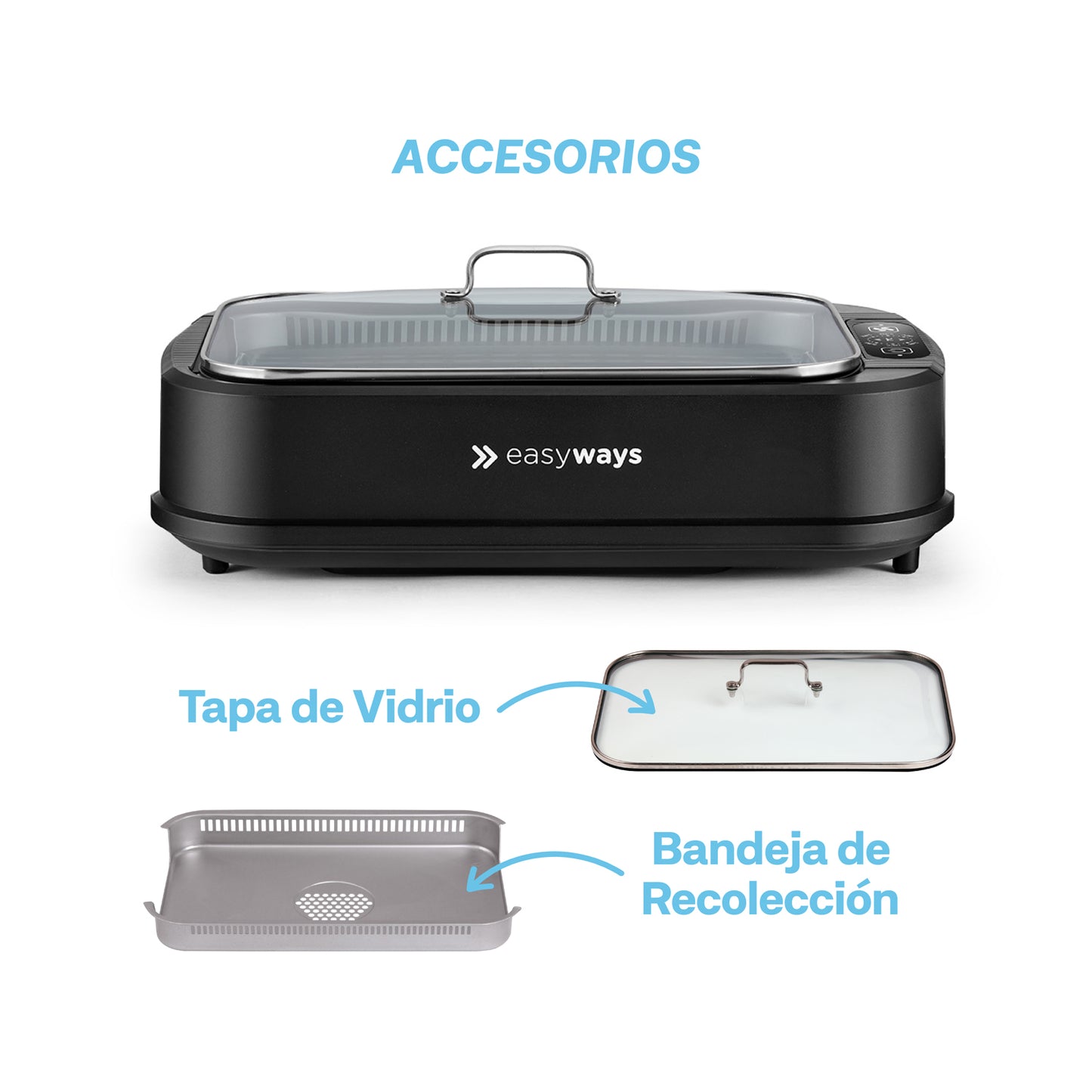 Parrilla Electrica Smokeless Grill Master EasyWays