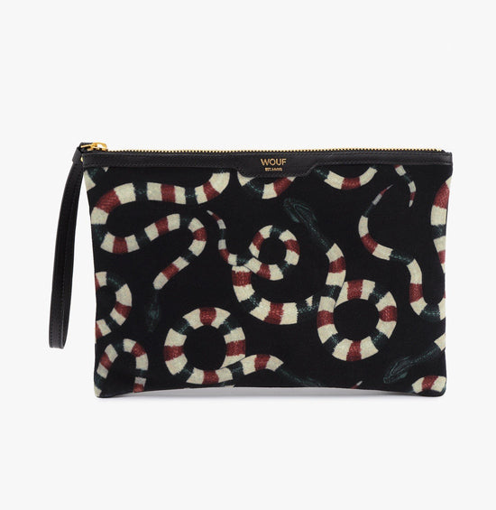 Clutch Terciopelo Wouf
