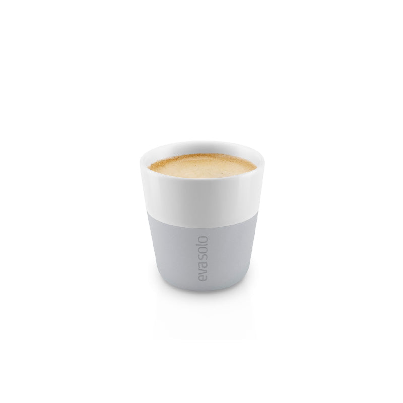 Tazas Espresso Gris Marmol Eva Solo
