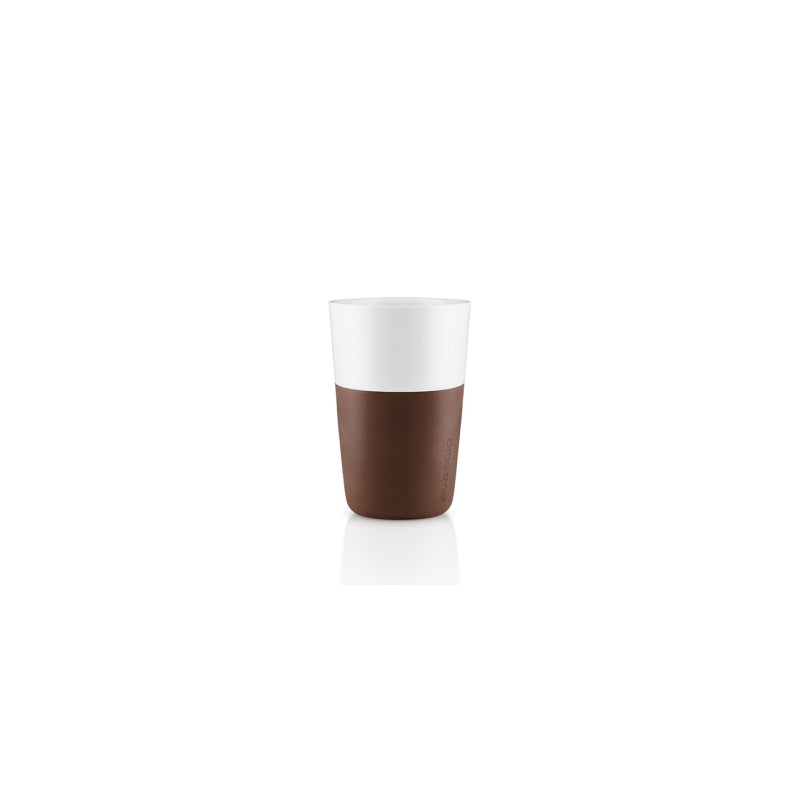 Tazas Latte Marron Eva Solo