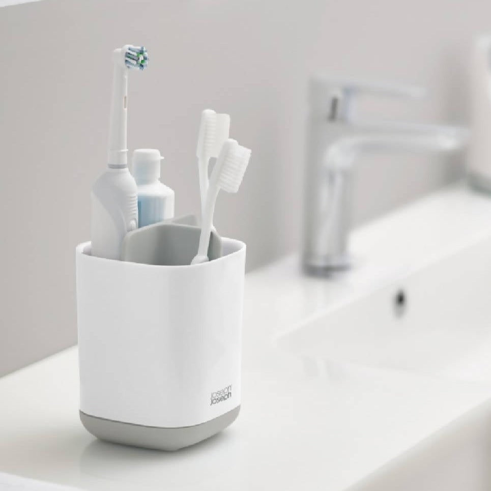 Porta Cepillo Bath Gris S Joseph Joseph