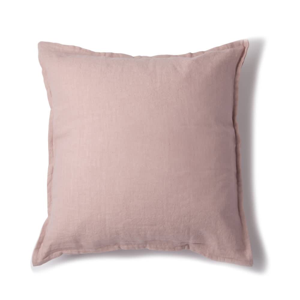 Funda Cojín Lino 50x50 Palo Rosa Estampa