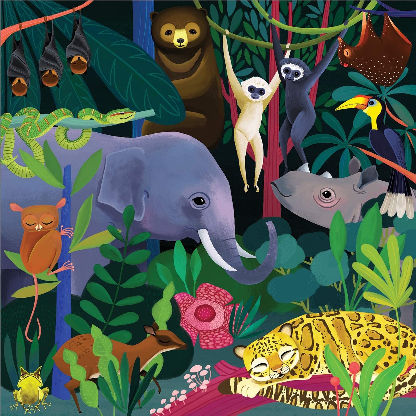 puzzle-500pcs-que-brilla-en-la-oscuridad-selva