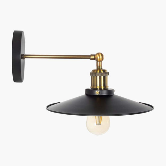 Lámpara De Pared Classique Negro Form Design