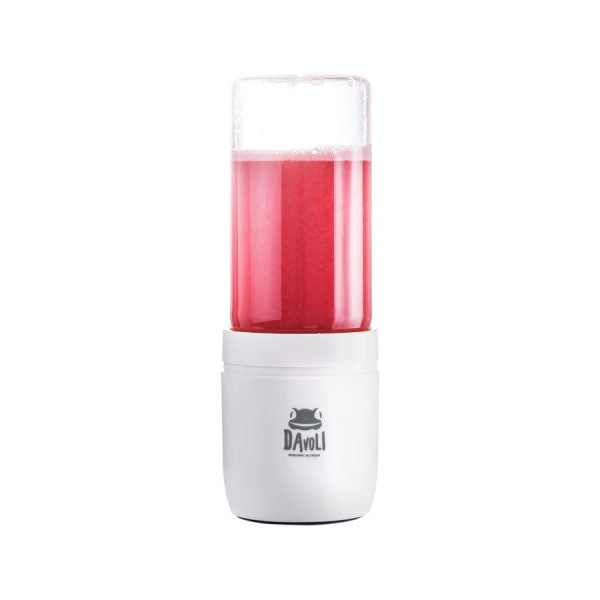 Licuadora Portátil USB de Vidrio 350ml Cup x Blanca Davoli
