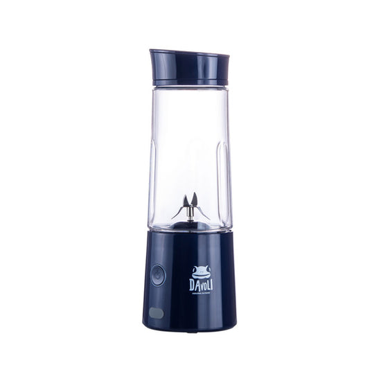 Licuadora Portátil USB 400ml Macaron Azul Davoli