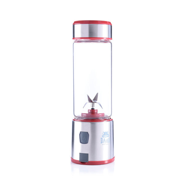 Licuadora Portátil USB de Vidrio 450ml Spow Roja Davoli