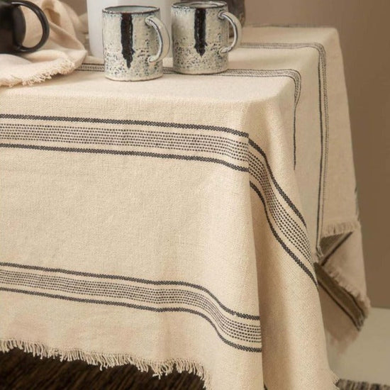 Mantel Capri 160x250 Negro Calma House