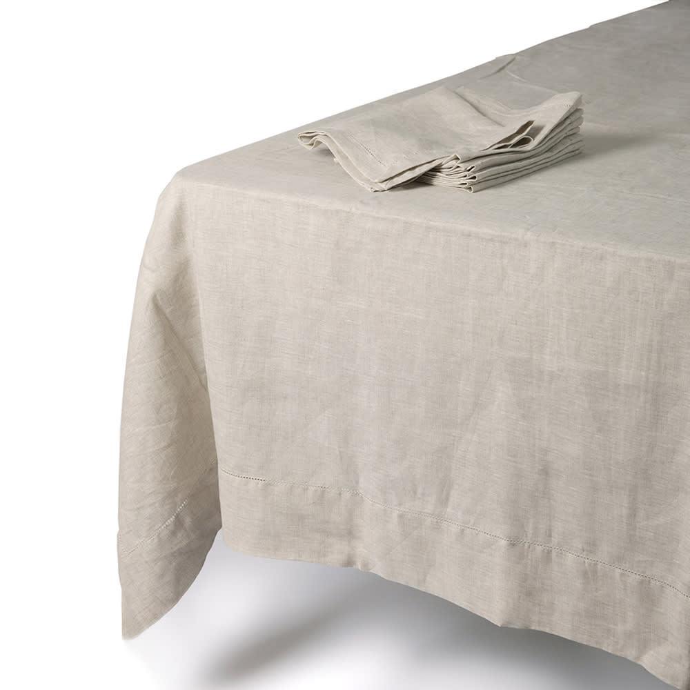 Mantel Lino  Beige Estampa