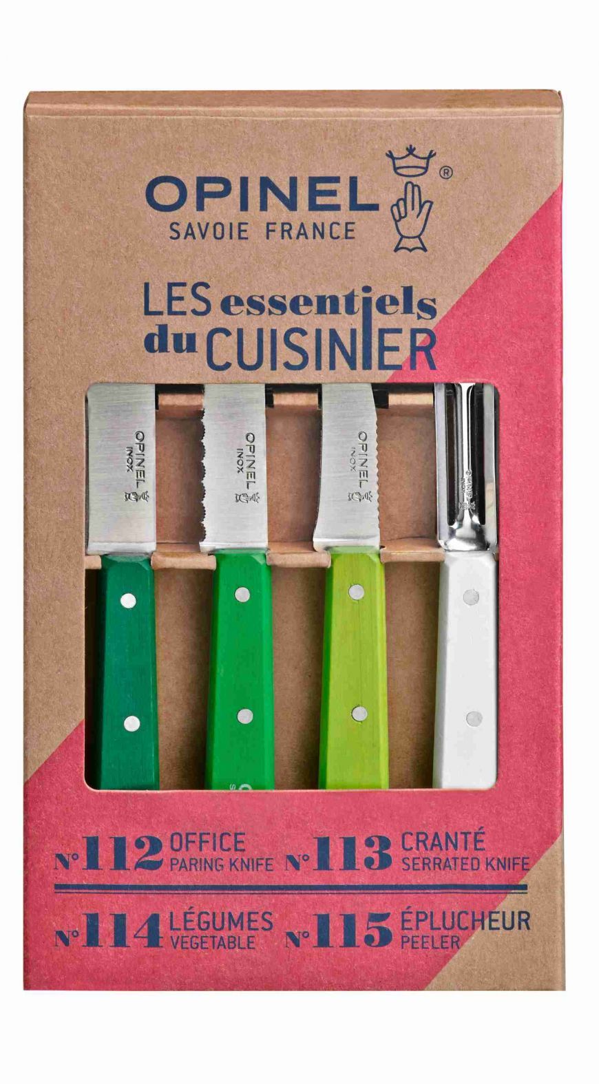 menaje-cuchillos-set-les-essentiels-primavera-madera-de-abeduln-112-verde-oscuron-113-verden-114-verde-claron-115-blanco