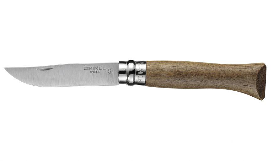 Cuchillo N°06 stainless steel mango de nogal
