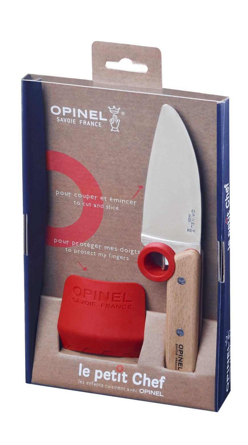 Cuchillo Chef + Protector de dedos