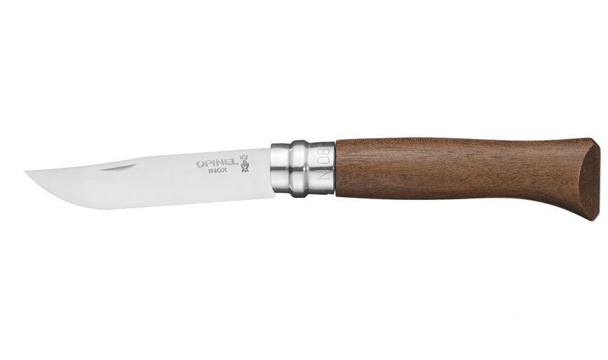 Cuchillo N°08 stainless steel mango de nogal