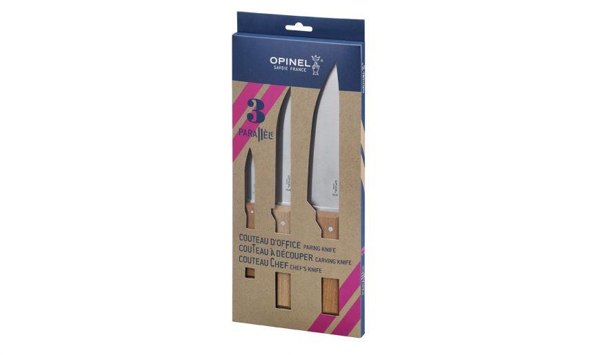 Set Parallele
1 cuchillo de cocina
1 cuchillo chef
1 cuchillo carving