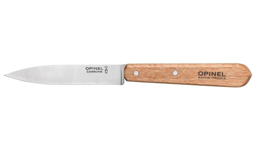 Box de 2 cuchillos de cocina N°102, barniz natural