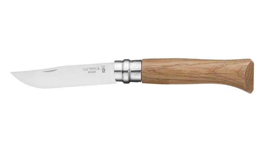 Cuchillo N°08 stainless steel mango de roble