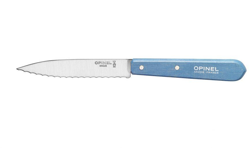 Cuchillo dentado N°113 celeste