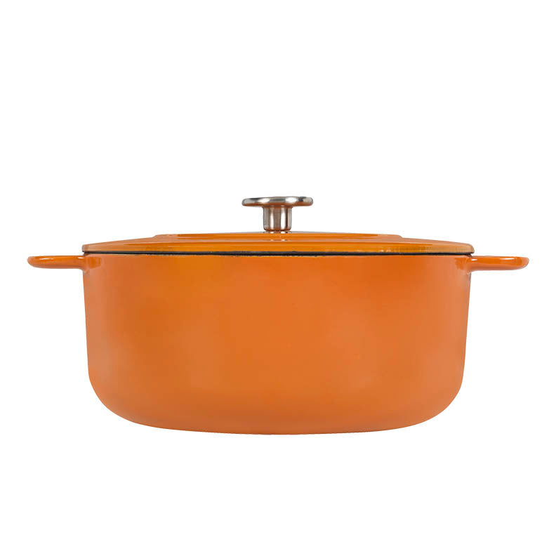 Olla de hierro fundido reciclado 24CM Orange Combekk