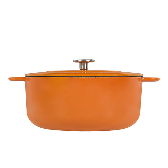 Olla de hierro fundido reciclado 24CM Orange Combekk