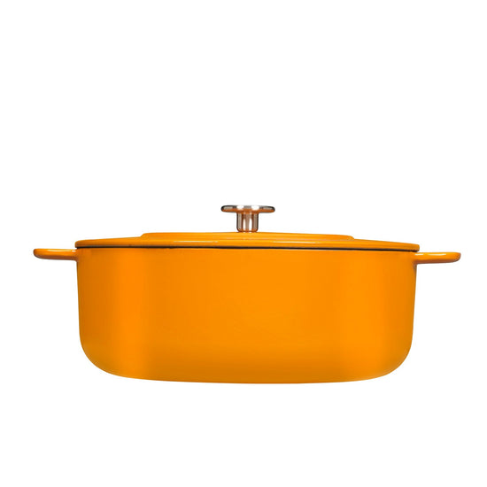 Olla de hierro fundido reciclado 28CM Orange Combekk