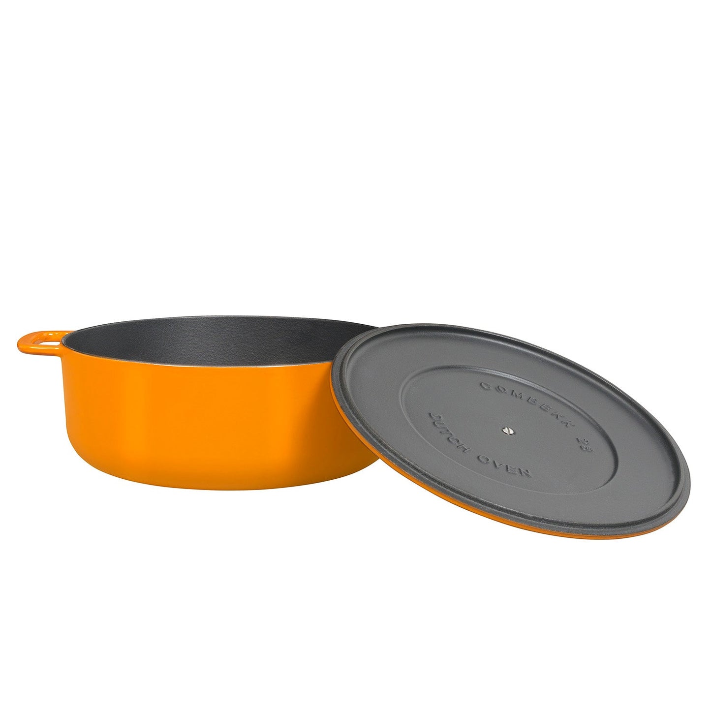 Olla de hierro fundido reciclado 28CM Orange Combekk