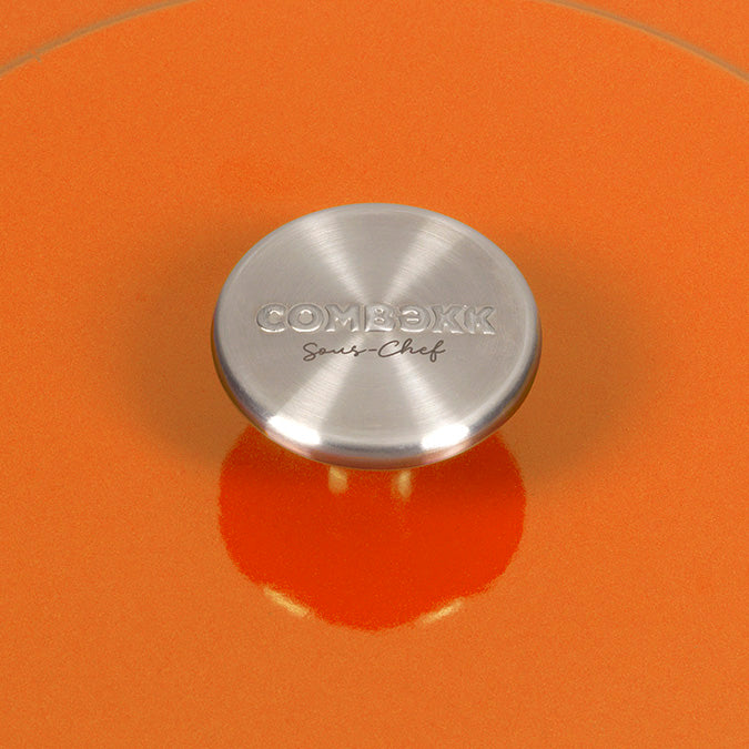 Olla de hierro fundido reciclado 28CM Orange Combekk