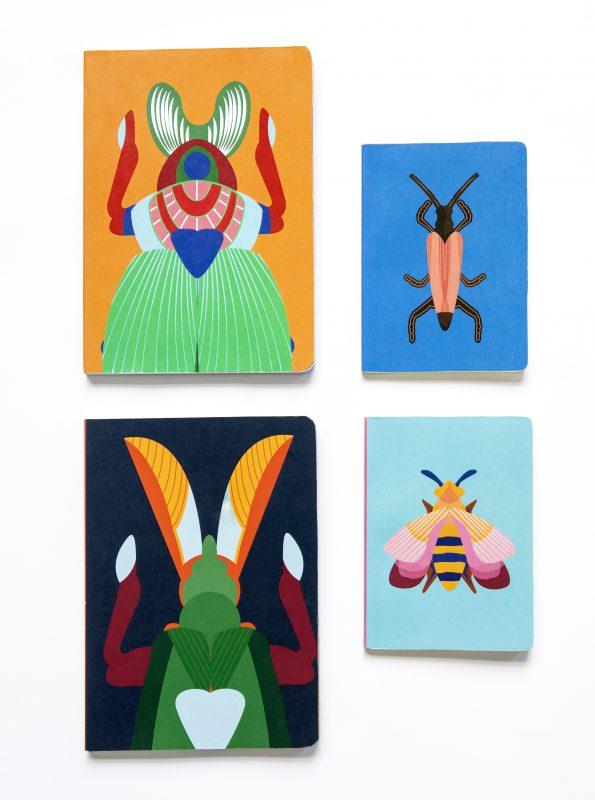 Cuaderno A6 Longhorn Beetle Studio Roof