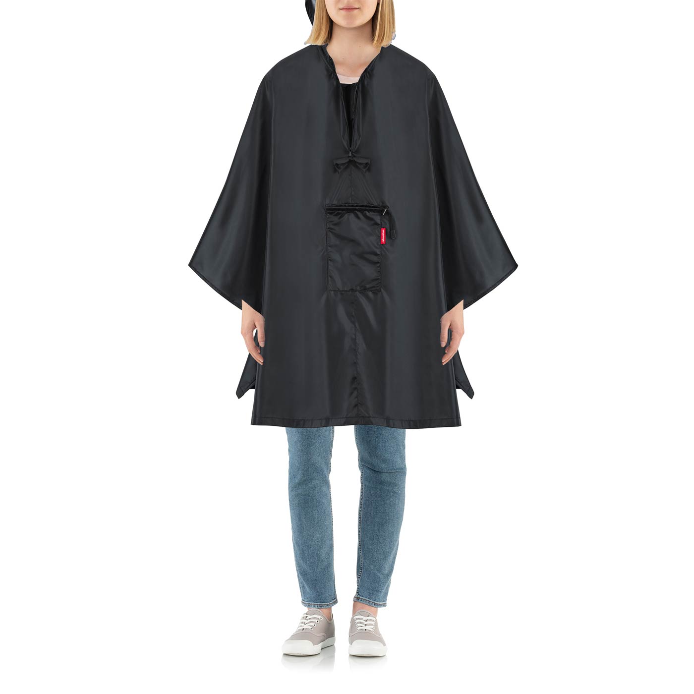 Poncho mini maxi poncho Black Reisenthel