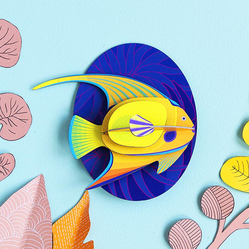 Gran Pez Yellow Angelfish Studio Roof