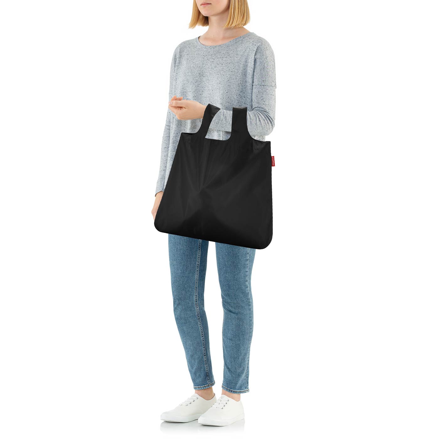 Bolsa de Compras Mini Maxi Shopper Pockets Black Reisenthel