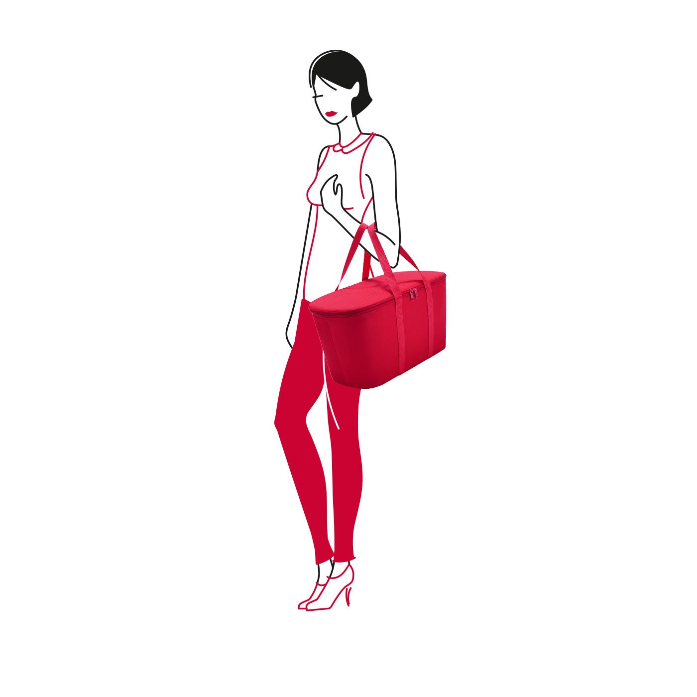Cooler coolerbag red Reisenthel