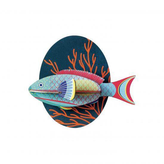 animales-marinos-parrot-fish-studio-roof